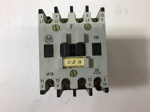 ALLEN-BRADLEY 100-A18NZ*3 CONTACTOR 460V 10 HP