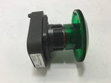 ALLEN BRADLEY 800H-FRXJTPH16GA1 SER G PUSHBUTTONS GREEN 12V 50/60HZ LAMP N377G