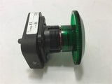 ALLEN BRADLEY 800H-FRXJTPH16GA1 SER G PUSHBUTTONS GREEN 12V 50/60HZ LAMP N377G