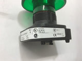 ALLEN BRADLEY 800H-FRXJTPH16GA1 SER G PUSHBUTTONS GREEN 12V 50/60HZ LAMP N377G