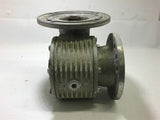 GHIRRI MRV20 F1 7.5:1 RATIO HOLLOW SHAFT GEAR REDUCER
