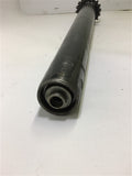 19-3/4" L X 1/2" OD CONVEYOR ROLLER W/ SPROCKET 40 CHAIN 36 TEETH
