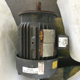 Baldor 5 HP AC Motor 460 Volts 3600 Rpm 184TC Frame