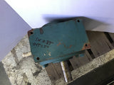 DODGE 35S15L LEFT ANGLE GEAR REDUCER 5:1 RATIO 0.89" IN 1.5" OUT