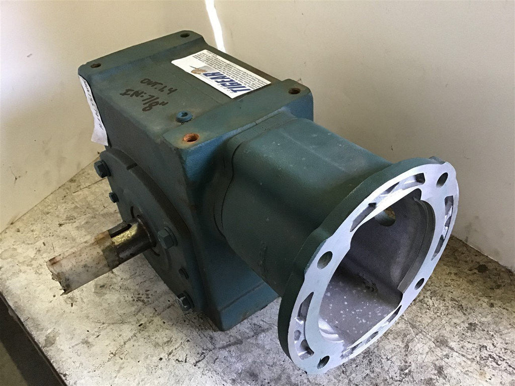 DODGE TIGEAR 30A15L14FH LEFT ANGLE GEAR REDUCER 15:1 RATIO 1.4" OUT 7/8" IN