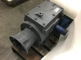 200:1 Ratio Right Angle Gear Reducer NO Data Plate