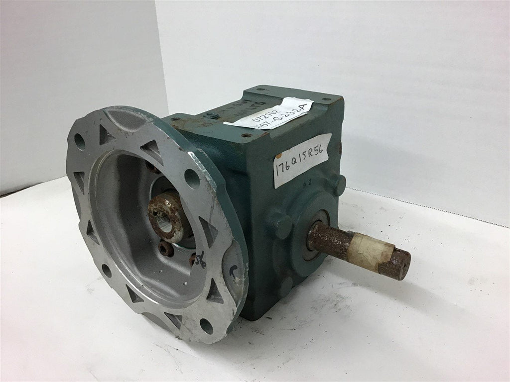 Dodge Tigear 176Q15R56 15:1 Ratio Right angle Gear Reducer 1.27 Input HP