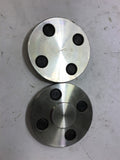 Viraj Forgings ASME/ANSI-B16 Flange 1/2" 150 Lb F304/304L 72241 Lot of 2
