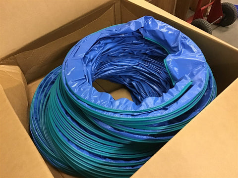 FLEXHAUST MCSBLUE1825 POLYGON 25 FT LENGTH 18" ID