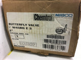 Nibco W45BG E 3 Chemtrol Butterfly Valve 2"