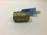 Nibco T-FP600A-LF Valve Brass Ball Valve 1"