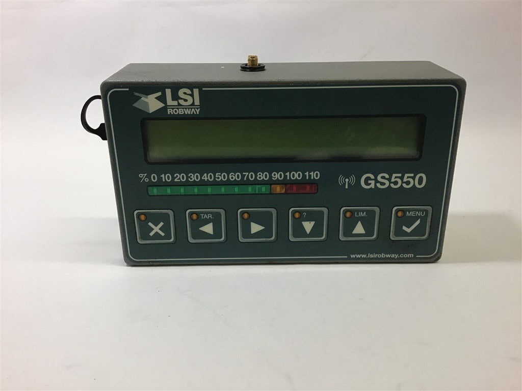 Load Systems International GS550 Robway Crane Indicator Display Input