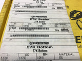 Chesterton 27K Rod Seal Top Bottom Set 5.679" ID 6.679" OD