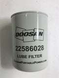 DOOSAN 2586028 LUBE FILTER