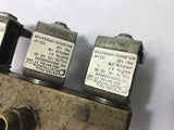 PETER PAUL ELECTRONICS O52X00230KM SOLENOID VALVE 120 V 60 HZ 100 PSI LOT OF 3