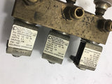 PETER PAUL ELECTRONICS O52X00230KM SOLENOID VALVE 120 V 60 HZ 100 PSI LOT OF 3