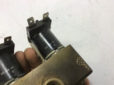 PETER PAUL ELECTRONICS O52X00230KM SOLENOID VALVE 120 V 60 HZ 100 PSI LOT OF 3