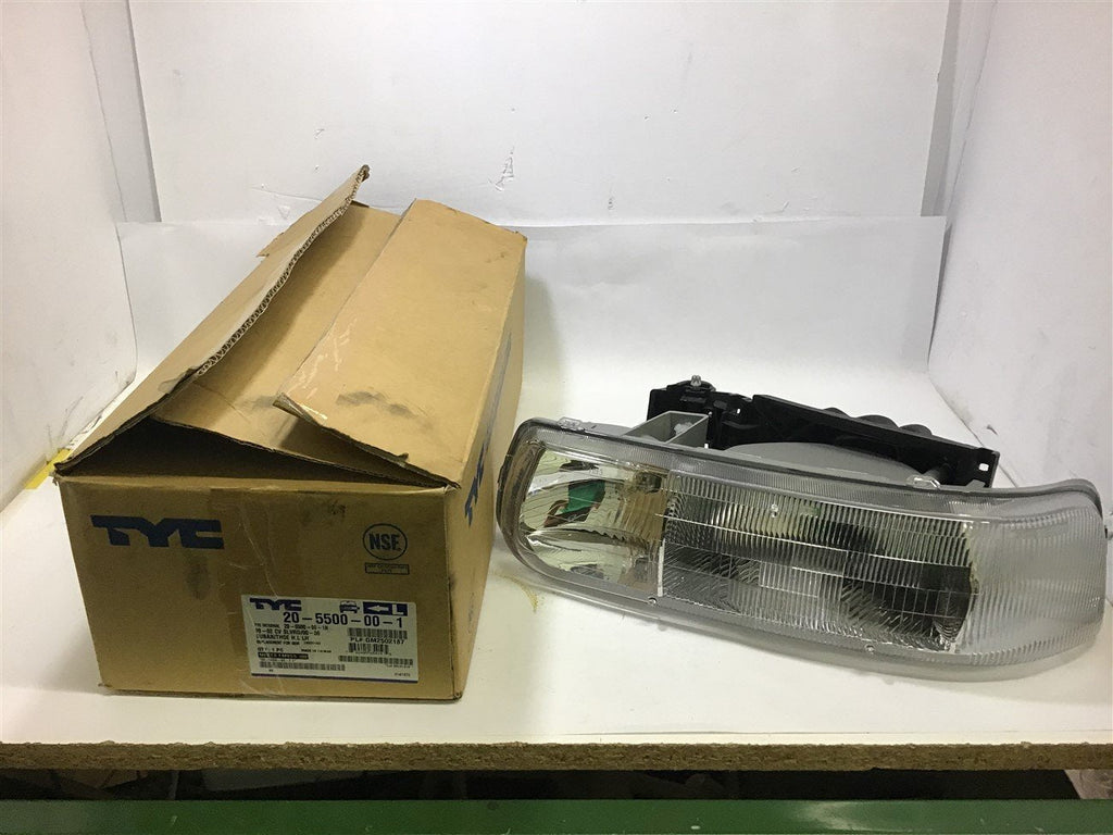 TYC 20-5500-00-1 Left Headlight Assembly 99-02 CV SLVRD / 00-06 SUBAN/THOE