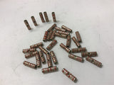 Compression Connectors Die 21 Red 30 Pcs