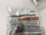 Crosby G-450 Red U-Bolt Clips Size 1/4 1010051 Lot of 6 w/ Wire Rope