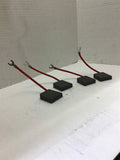 Helwig Carbon JI-83 Carbon Brushes Lot of 4