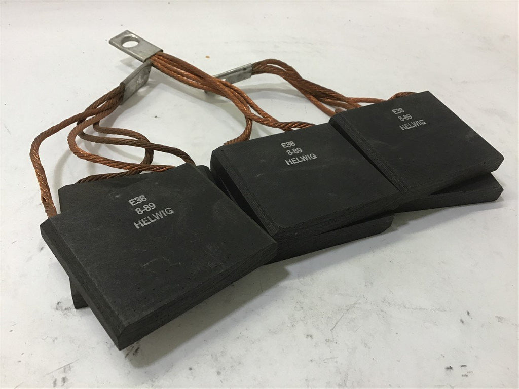 Helwig E38 8-89 Double Carbon Brushes Qty. 3