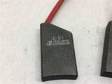 Helwig Carbon JI-51 Carbon Motor Brush Lot of 4