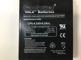 CooPower CP6-4.5(6V4.5Ah) VRLA Sealed Lead-Acid Rechargeable Battery