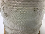 1/4" x 600ft Twisted White Polypropylene Rope