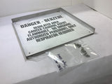 BNZ-001A Double Sided Sign With Frame 14.25" x 14.25"