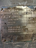 Westinghouse 77Y17268 15 HP Ac Motor 230/460 Volts 1740 RPM 4P 284TX Frame