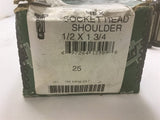 Camcar Textron Hex Socket Head Shoulder 1/2 X 1-3/4 Box of 25