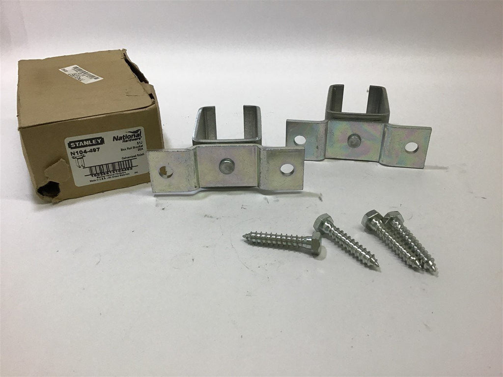 Stanley N104-497 Galvanized Ceiling Box Rail Bracket 51J 24" OC 300 lbs 2 Pcs
