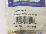 Western Enterprises 927 Chain & Plug CGA-B Size Qty. 2