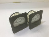 Simpson Electric Model 57 Gauges 0 - 1500 Amperes AC M-10485-12 FS-5A Qty. 2