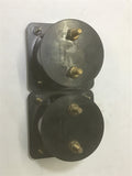 Simpson Electric Model 57 Gauges 0 - 1500 Amperes AC M-10485-12 FS-5A Qty. 2