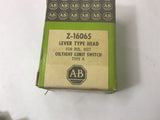 Allen-Bradley Z-16065 Lever Type Head for 802T Limit Switch