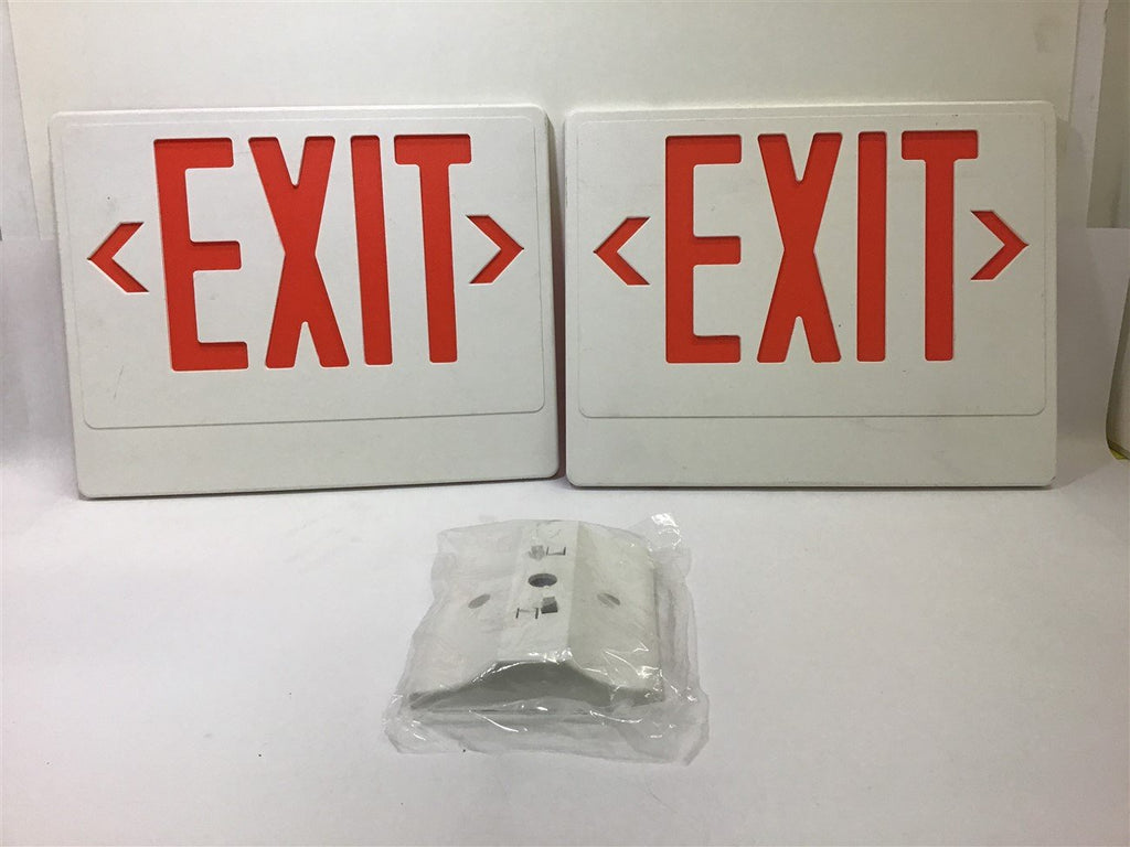 Hubbell Exit Sign Cover Lot of 2