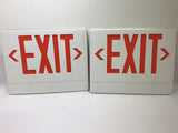 Hubbell Exit Sign Cover Lot of 2