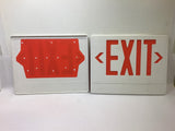 Hubbell Exit Sign Cover Lot of 2
