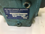 Alling-Lander 23225-UCF-1 Right-Angle Gear Reducer 20:1 5/8" In 1" Out --