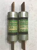 Cefcon Dual Element CRN 200 Amp Time Delay Fuse 250 V Qty. 2