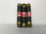 Fusetron FRS-R-50 Dual Element Fuse Class RK5 600 V Lot of 3