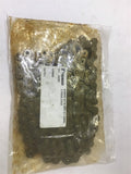 Tslibaki 3162879 Roller Chain 40 Riveted Cut Length 17 Pitches Long 8 Strands