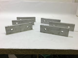 H74-827-D05-A Lot of 6 Aluminum Bar 5" Long 1 7/16" Width 1/2" Thick