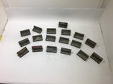Guard Blocks Lot of 18 3" L x 1 1/2"W x 1-1/4" H