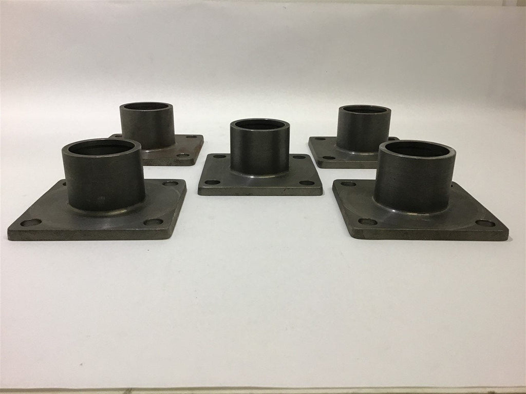 Mounting Block Lot of 5 1.650" Bore 4"x4"