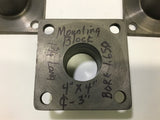 Mounting Block Lot of 5 1.650" Bore 4"x4"