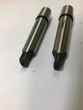 Phase II MT2-JT3 Taper Drill Chuck Arbor Lot of 2