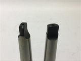 Phase II MT2-JT3 Taper Drill Chuck Arbor Lot of 2
